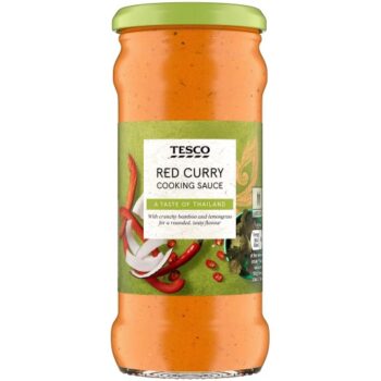 Tesco Red Thai Curry Cooking Sauce (340g)