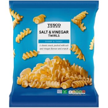 Tesco Salt & Vinegar Twirls (125g)