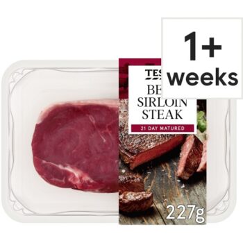 Tesco Sirloin Steak (227g)