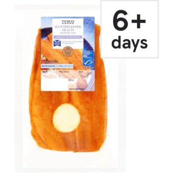 Tesco Smoked Kippers With Butter