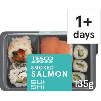 Tesco Smoked Salmon Sushi (135g)