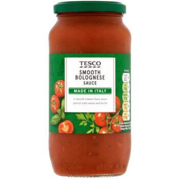 Tesco Smooth Bolognese Sauce (500g)