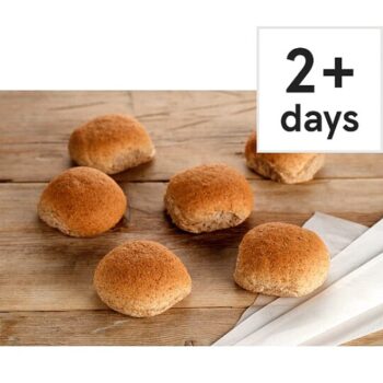 Tesco Soft Wholemeal Roll (6)