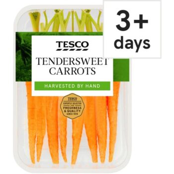 Tesco Tendersweet Carrots (150g)