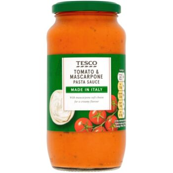 Tesco Tomato Mascarpone Pasta Sauce (500g)