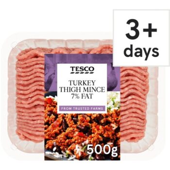 Tesco Turkey Thigh Mince 7% Fat (500g)