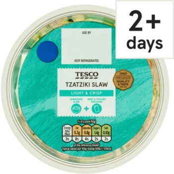 Tesco Tzatziki Slaw (100g)