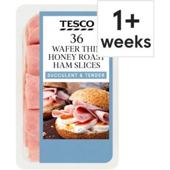 Tesco Wafer Thin Honey Roast Ham Slices (400g)