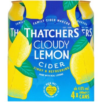 Thatchers Cloudy Lemon Cider 4x440 (4 x 440ml)