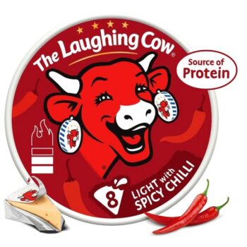 The Laughing Cow Chilli Cheese Spread Triangles (8 x 128g)
