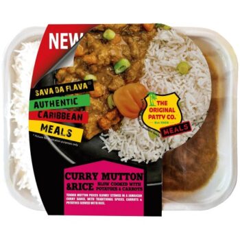The Original Patty Co. Curry Mutton & Rice Meals (380g)