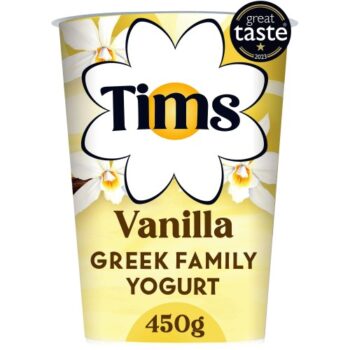 Tims Dairy Greek Style Vanilla Yogurt (450g)