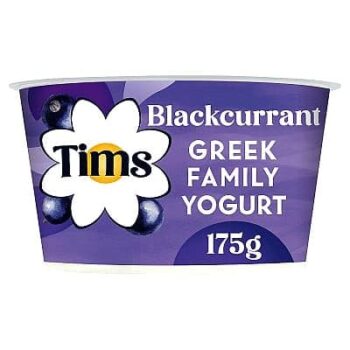 Tims Dairy Greek Style Yogurt with Blackcurrants (175g)