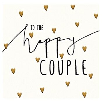 To The Happy Couple Greetings Card each