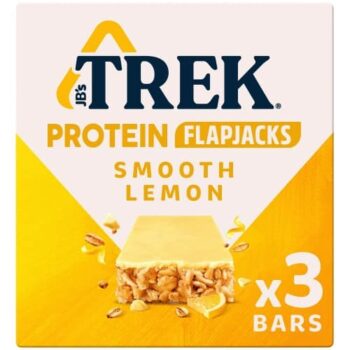 Trek Protein Flapjacks Smooth Lemon (3 x 50g)