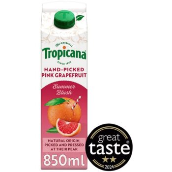 Tropicana Sensations Pink Grapefruit Fruit Juice (850ml)