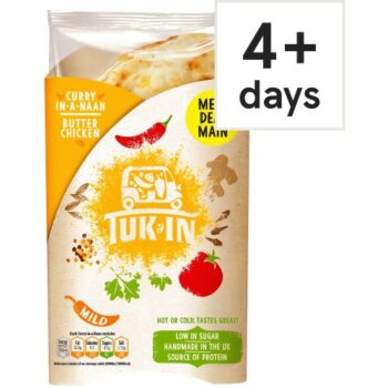 Tuk In Curry in a Naan Butter Chicken Wrap (180g)