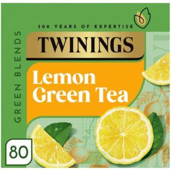 Twinings Lemon Green Tea - 80 Tea Bags