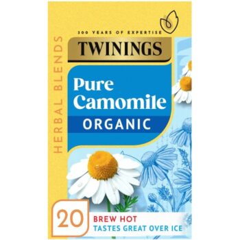 Twinings Organic Pure Camomile Tea Bags (20 x 30g)