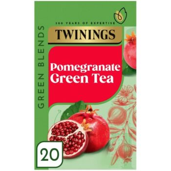 Twinings Pomegranate Green Tea 20 Tea Bags (20 x 40g)