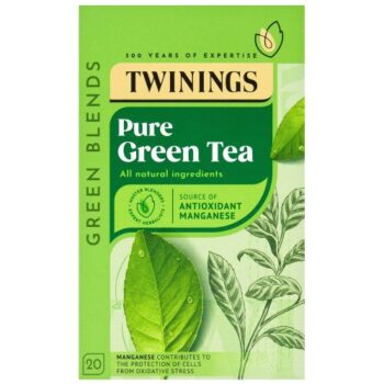 Twinings Pure Green Tea Bags (20 x 50g)