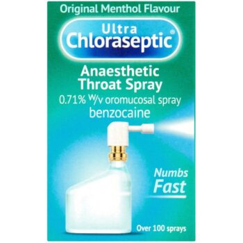 Ultra Chloraseptic Anaesthetic Throat Spray Original Menthol (15ml)