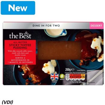 (VDI) Morrisons The Best Dessert All Butter Sticky Toffee Pudding (200g)