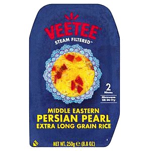 Veetee Middle Eastern Persian Pearl Extra Long Grain Rice (250g)