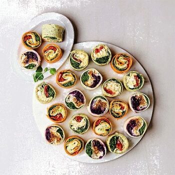 Vegetarian Roulade Wrap Selection (24)