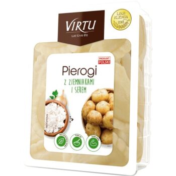 Virtu Pierogi Dumplings with Cottage Cheese and Potatoes (400g)