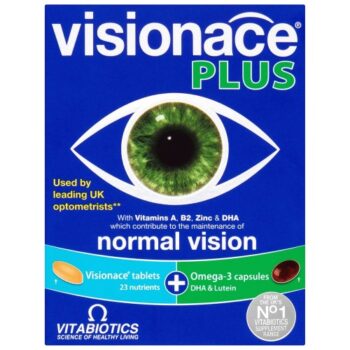 Vitabiotics Visionace Plus Omega-3 Tablets 56