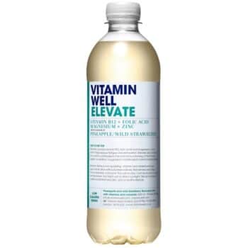 Vitamin Well Water Elevate Pineapple & Wild Strawberry (500ml)