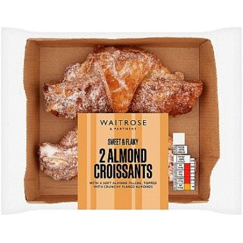Waitrose 2 Almond Croissants (2)
