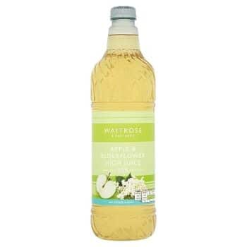 Waitrose Apple & Elderflower No Added Sugar High Juice (1 Litre)