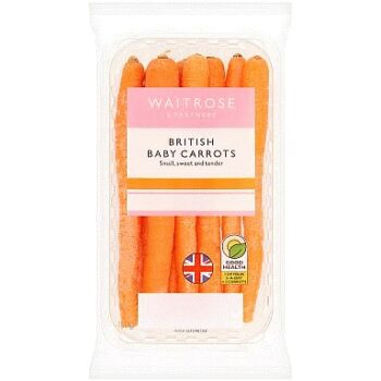 Waitrose Baby Carrots (150g)