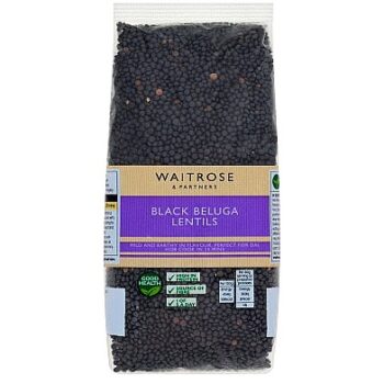 Waitrose Black Beluga Lentils (500g)
