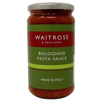 Waitrose Bolognese Pasta Sauce (475g)