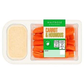 Waitrose Carrot & Houmous (110g)