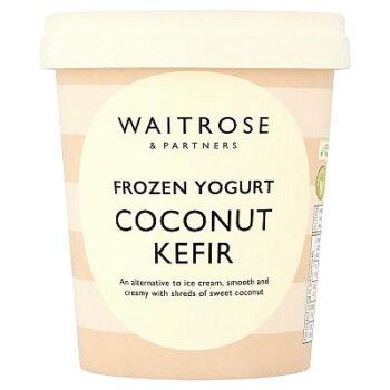 Waitrose Coconut Kefir Frozen Yogurt (480ml)
