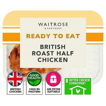 Waitrose Cooked Roast Half Chicken (450g)