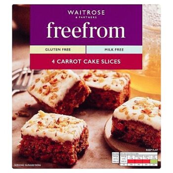 Waitrose Free From Gluten Carrot Cake Slices (118g)