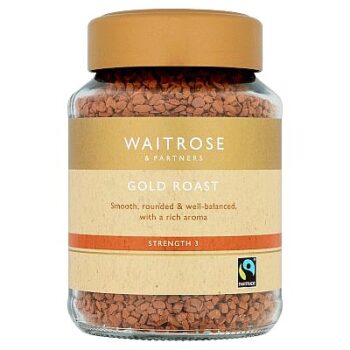 Waitrose Gold Roast Instant Coffee (100g)