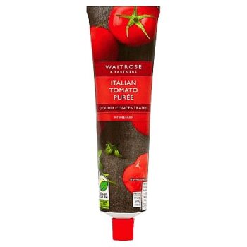 Waitrose Italian Tomato Puree Double Concentrated (200g)