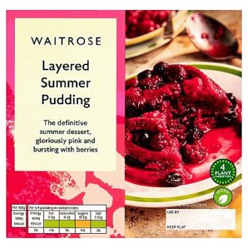 Waitrose Layered Summer Pudding (405g)