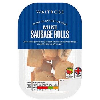 Waitrose Mini Sausage Rolls (225g)