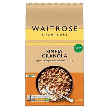 Waitrose Simply Granola Breakfast Cereal (1kg)