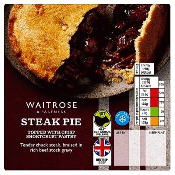 Waitrose Steak Pie (200g)