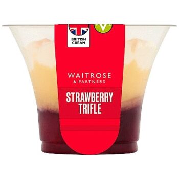 Waitrose Strawberry Trifle (135g)
