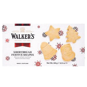 Walker's Festive Shortbread Assortment (350g)