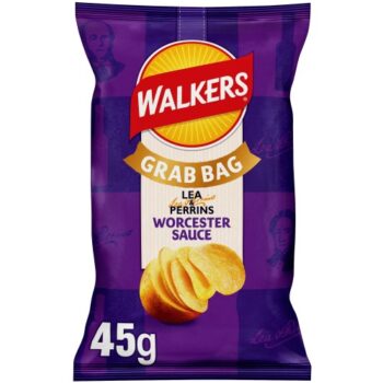 Walkers Lea & Perrins Worcester Sauce Crisps (45g)